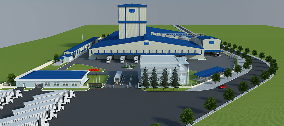 Nhà máy sản xuất thức ăn chăn nuôi Hòa Phát Đồng Nai